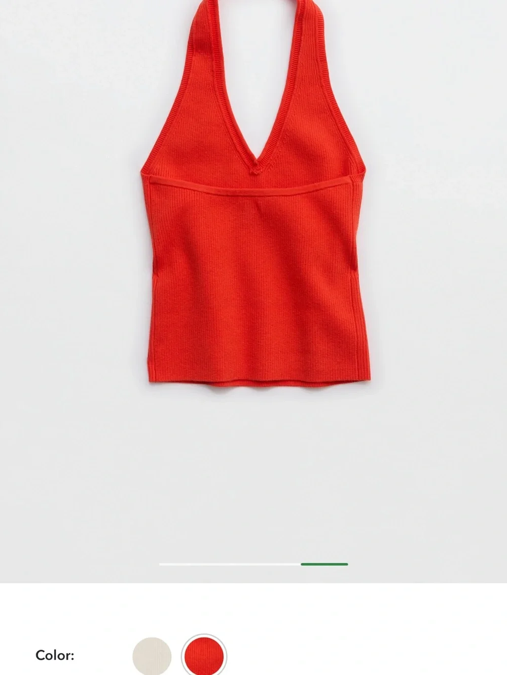 aerie fitted ribbed